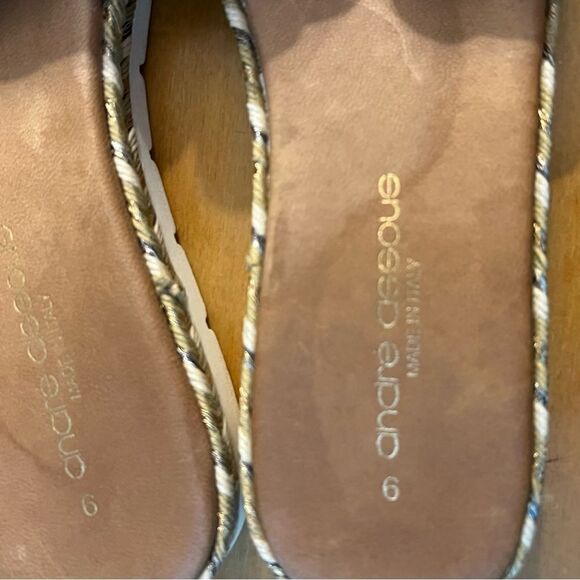 Gorgeous Andre Assous Studded Sandals 9 Excellent Condition - Picture 4 of 4